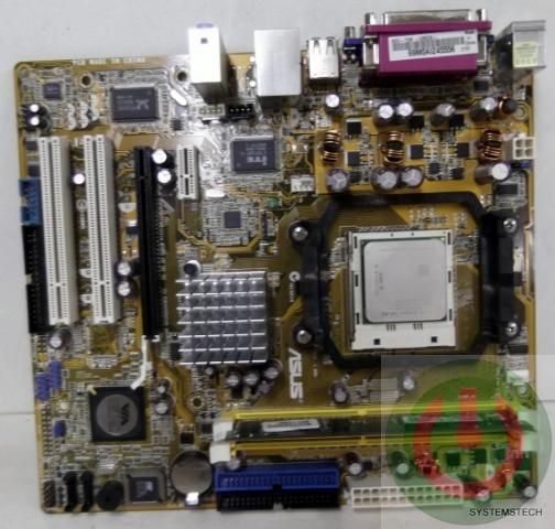 ASUS M2V TVM v1.00G AM2 MOTHERBOARD W/AMD ATHLON 64X2 ADA3800 & 512MB 