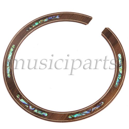   Pcs Guitar Abalone Inlaid Rosette for Acoustic Guitar Rosewood