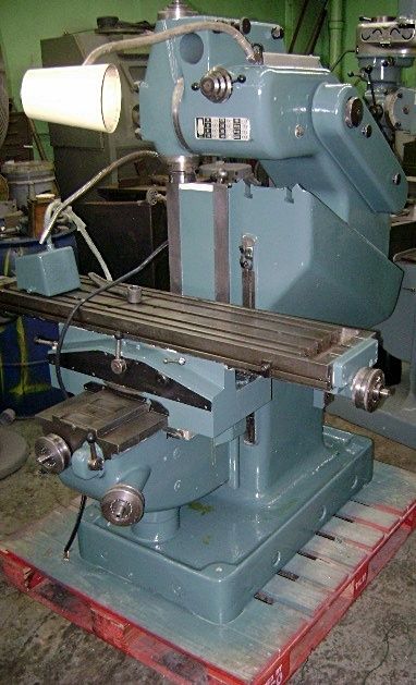 Abene Model VHF 3 Combination Vertical and Horizontal Milling Machine 