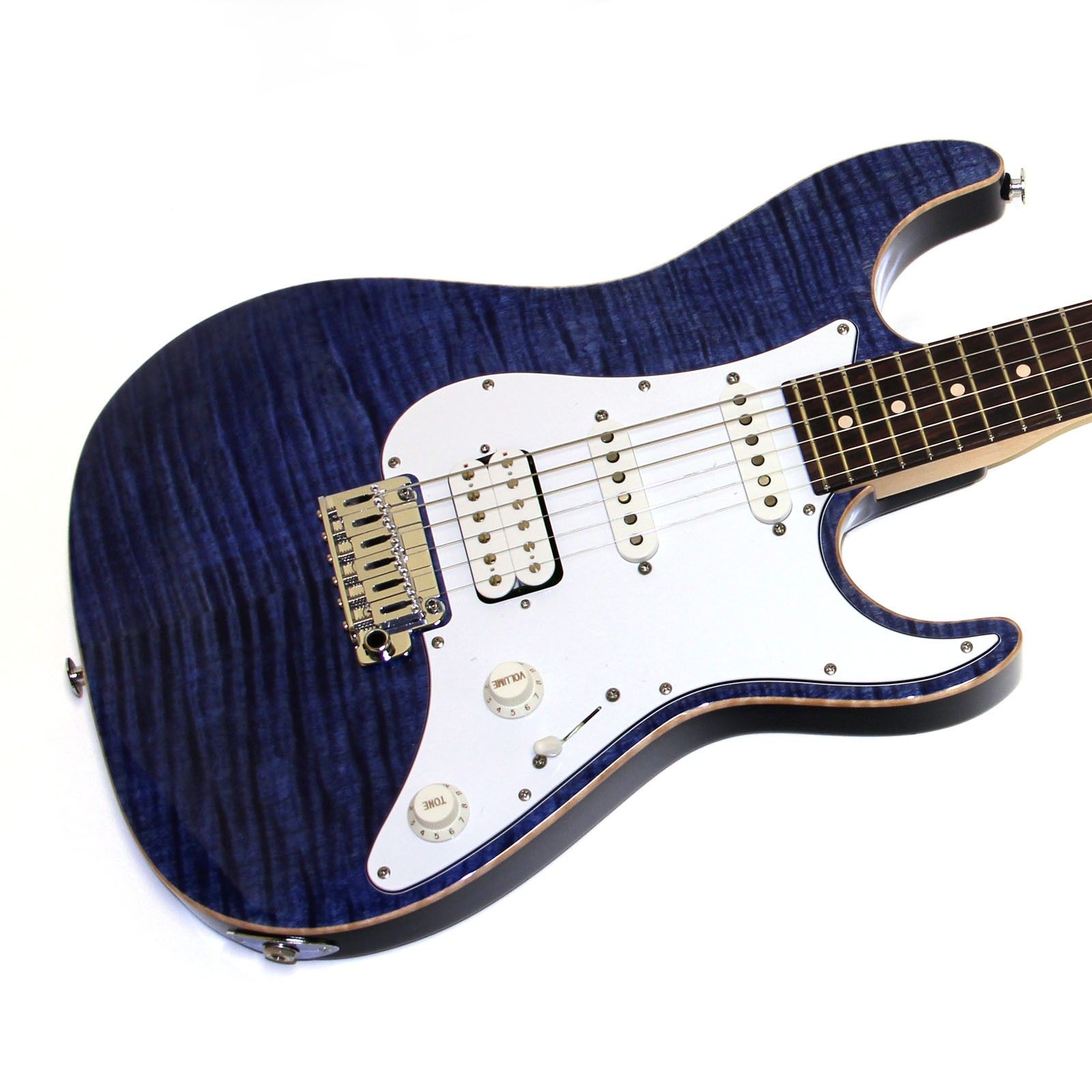 Suhr Guitars Pro Series S3 in Trans Blue w OHSC Brand New