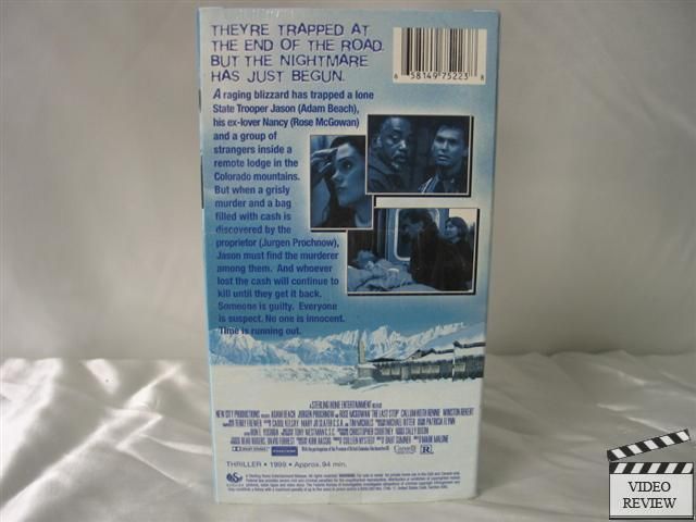 Last Stop The VHS Adam Beach Rose McGowan