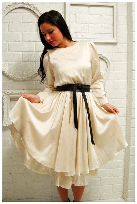 adah exceptional cream vintage dress perfect for a beach wedding or 