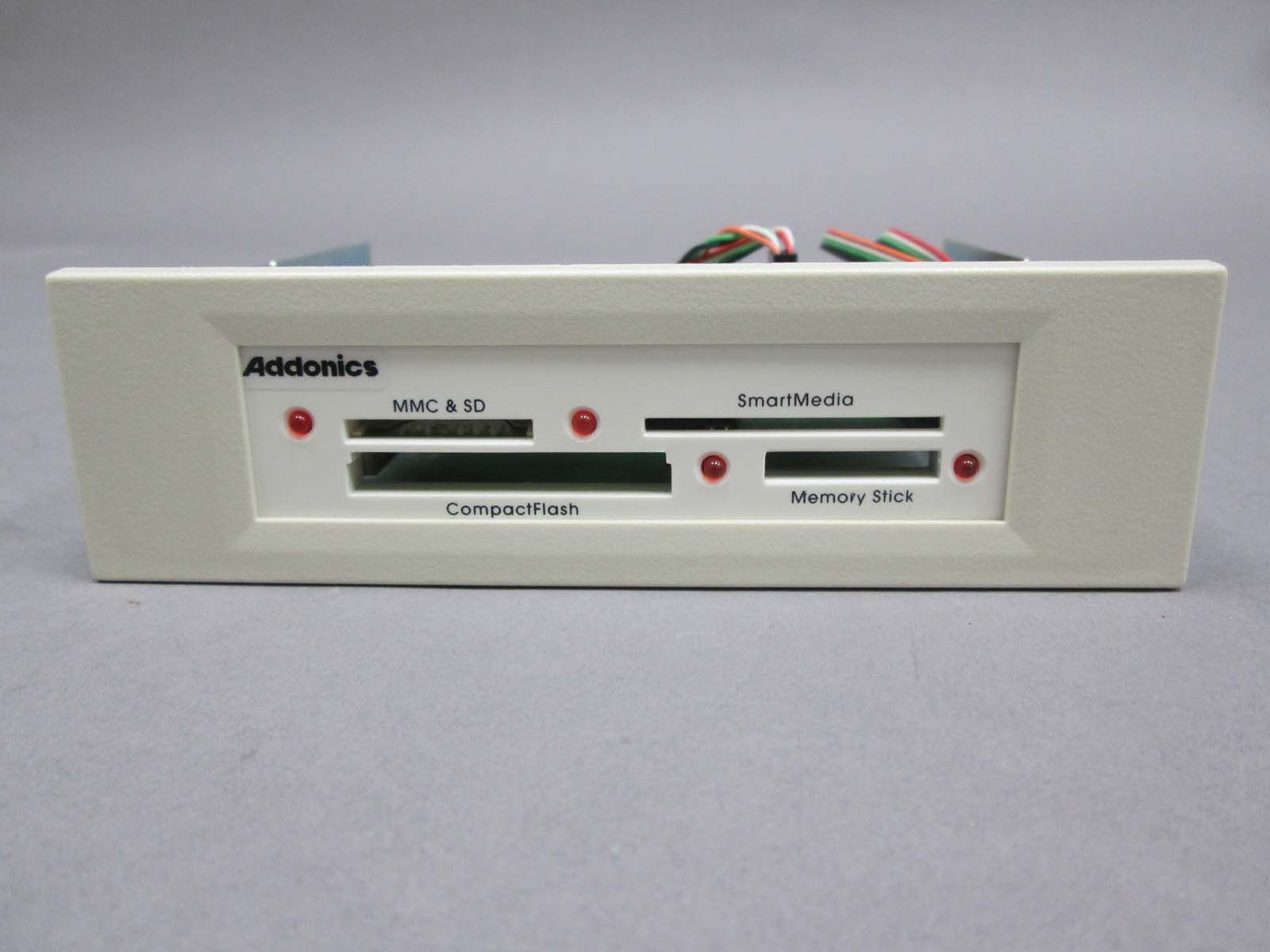 Addonics Memory Card Reader CompactFlash MMC SD SmartMedia Memory 