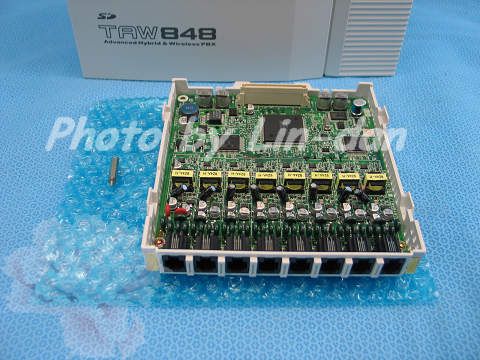 Panasonic KX TAW84876 8Port Exte Card PLC8 4 KX TAW848