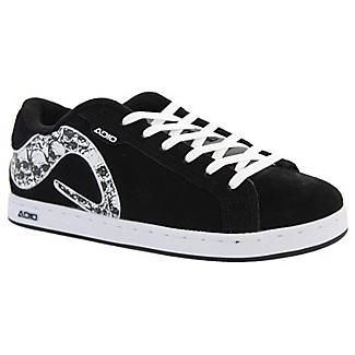 Adio Skateboard Shoes Eugene re Black Blk White