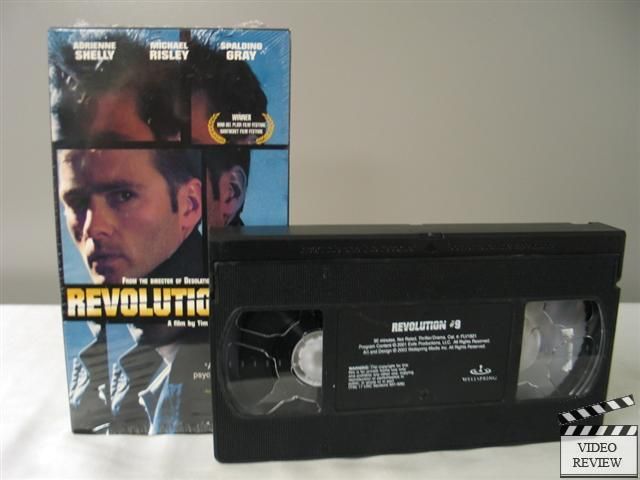 Revolution #9 VHS Adrienne Shelly, Michael Risley, Spalding Gray