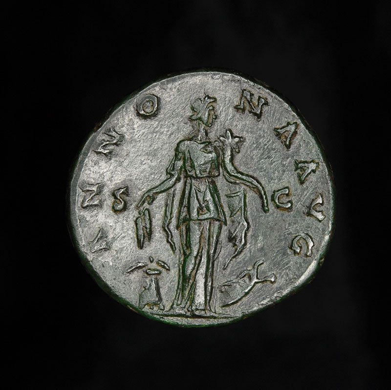   Aelius Hadrianus Antoninus Augustus Pius ) dating to approximately