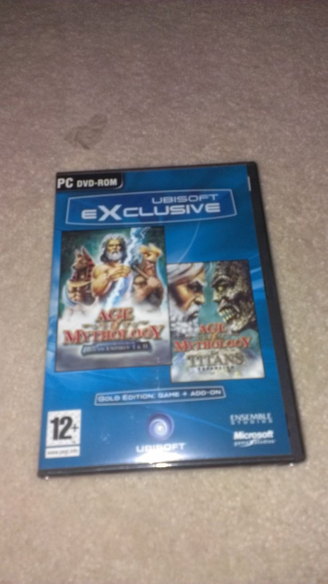 Age of Mythology (Gold Edition) (PC, 2004) BRAND NEW SEALED FREE USPS 