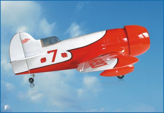 Gee Bee 25 40 Electric/Nitro Fiberglass/Balsa RC Airplane Plane ARF