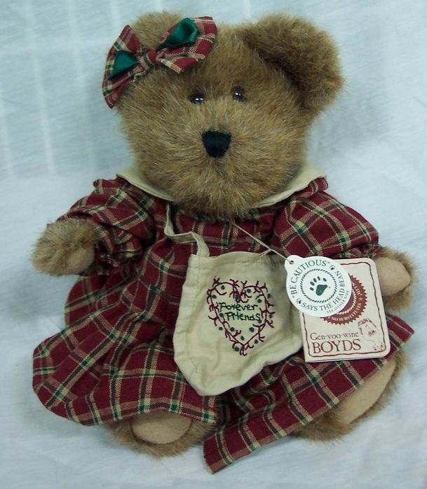 Boyds Aimee Warmheart The Teddy Bear 10 Plush Stuffed Animal Toy New 