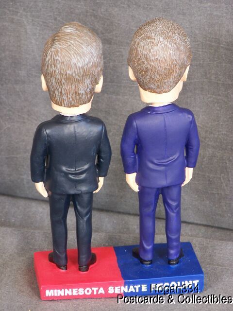 Vintage Al Franken & Norm Coleman Minnesota Senate Recount Bobblehead 