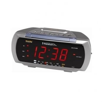 EMERSON SMARTSET AUTO TIME SET DUAL ALARM CLOCK RADIO LAMP CONTROL 