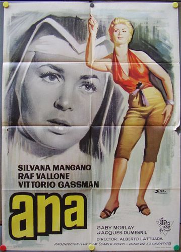 EG49 Anna Silvana Mangano Great Spanish 1sh Poster