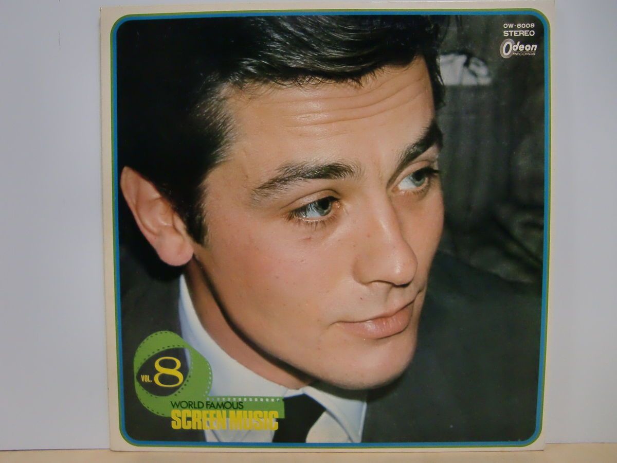 Alain Delon 007 James Bond European Movie Japan Only LP