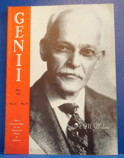 May 1941 Genii Mag Magic Dr Albert Wilson Magician