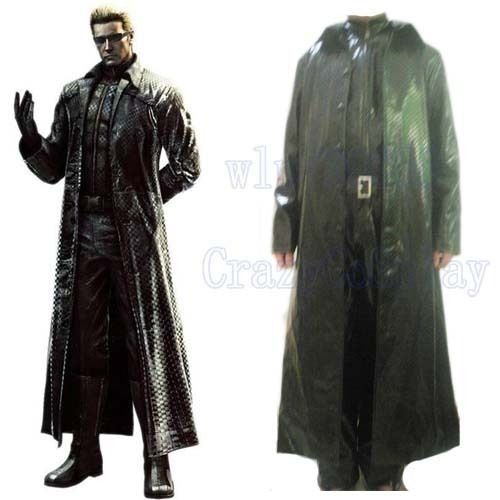 New Resident Evil Albert Wesker Anime Cosplay Costume