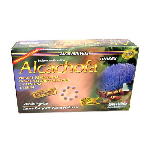 ALCACHOFA AMPOLLETAS (ARTICHOKE AMPOULES) ALCACHOFIVIDA (NEW 30 DAY 