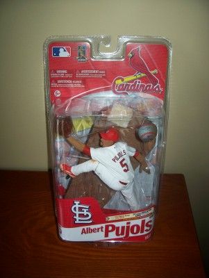 2011 Albert Pujols St Louis Cardinals McFarlane Figure