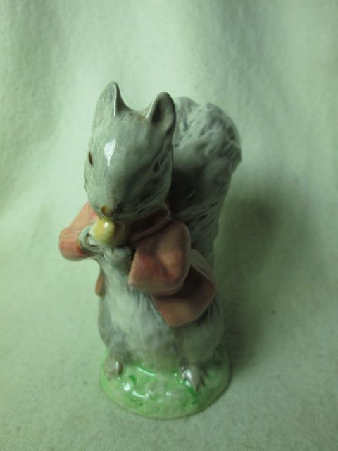 Royal Albert F Warne Beatrix Potter Timmy Tiptoes Squirrel Figurine 