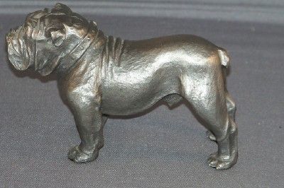 BULLDOG MACK TRUCK PEWTER FIGURE / ARTIST PHILIP KRACZKOWSKI VINTAGE 