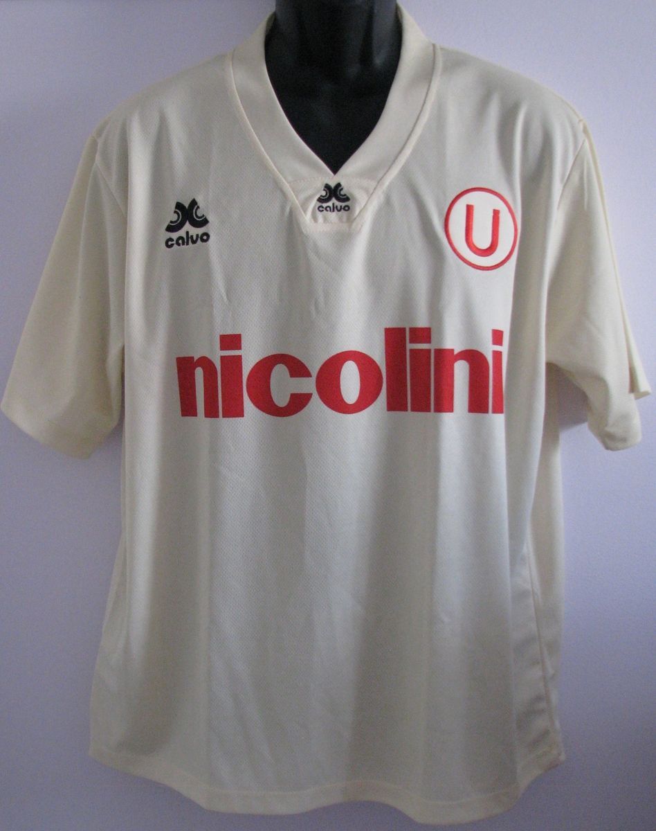 New Calvo Peru Universitario de Deportes 1994 La U Soccer Jersey 