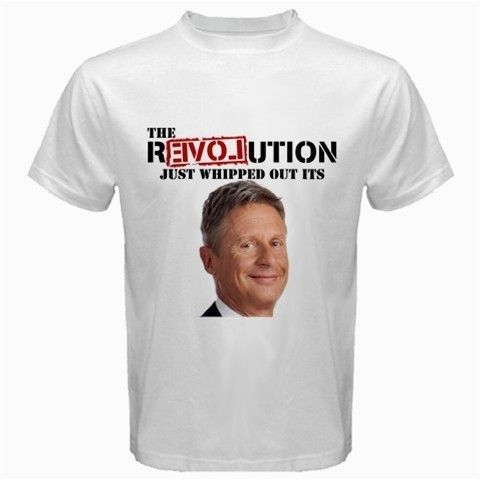   2012 Whip Out Ron Paul Revolution Alex Jones Dual Sided T Shirt