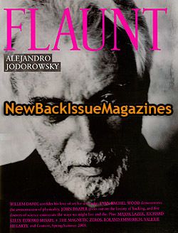 Flaunt 7 09 Alejandro Jodorowsky Evan Rachel Wood New