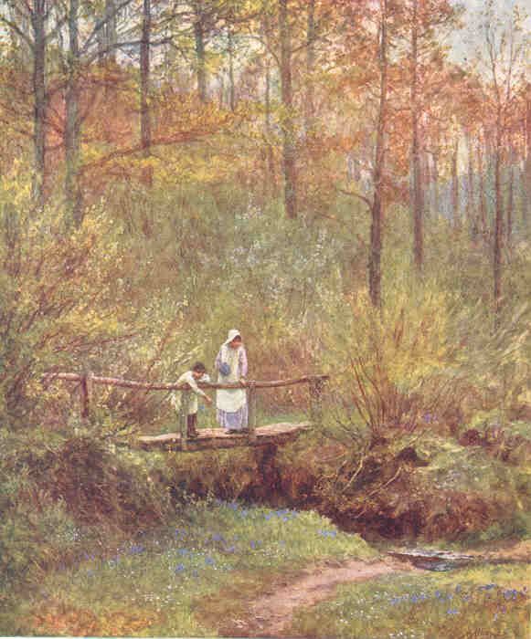 worldwide artist helen allingham scan ref happy england f 7899