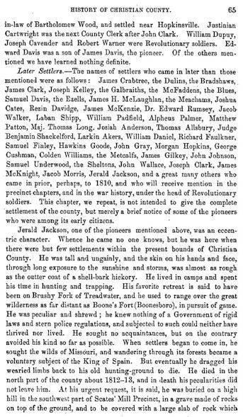 County of Christian, Kentucky Historical and Biographical
