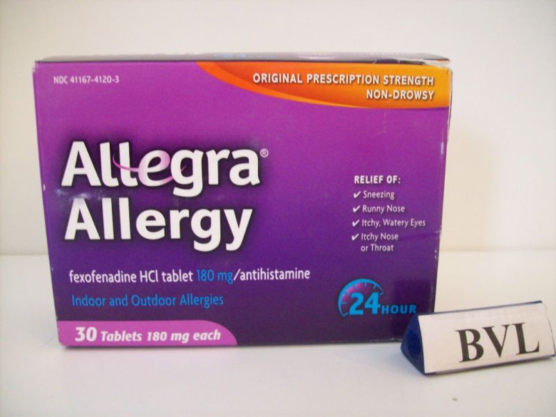 ALLEGRA ALLERGY 24HR TABLETS 180MG **30 TABLETS