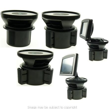 Vehicle Drinks Holder Base for GPS SatNav Mounts fits TomTom, Garmin 