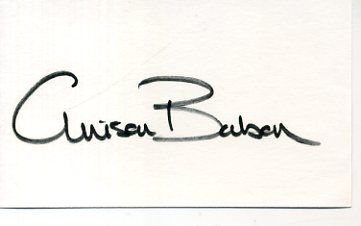 Allison Balson Little House on Prairie Signed Autograph