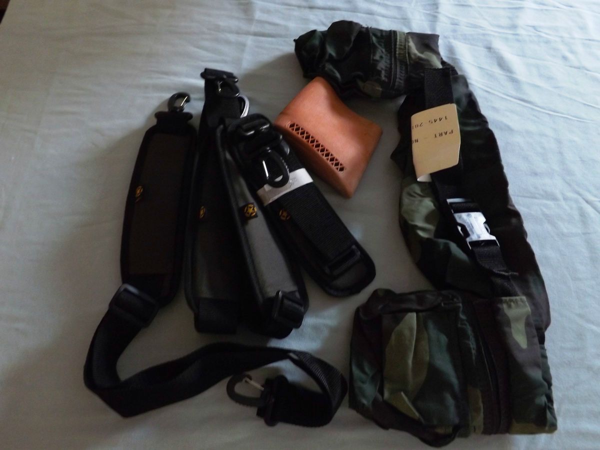   Special 4 Rifle Slings, 1 Recoil Boot and New Allen Camo Fanny Pack