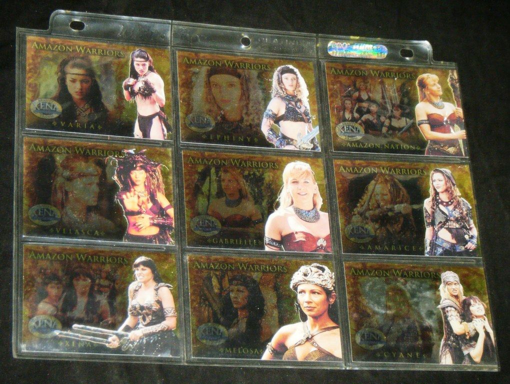 Xena Beauty Brawn  Warriors Chase Cards AW1 AW9 Amarice Cyane 