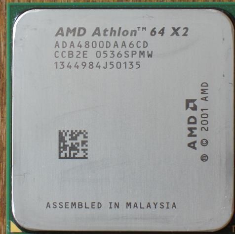 AMD Athlon 64 X2 2 4 GHz Dual Core 4800 ADA4800DAA6CD Socket 939 