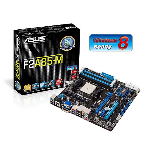 AMD Quad Core A10 5800K APU Asus F2A85 M CSM FM2 Motherboard 8GB Combo 