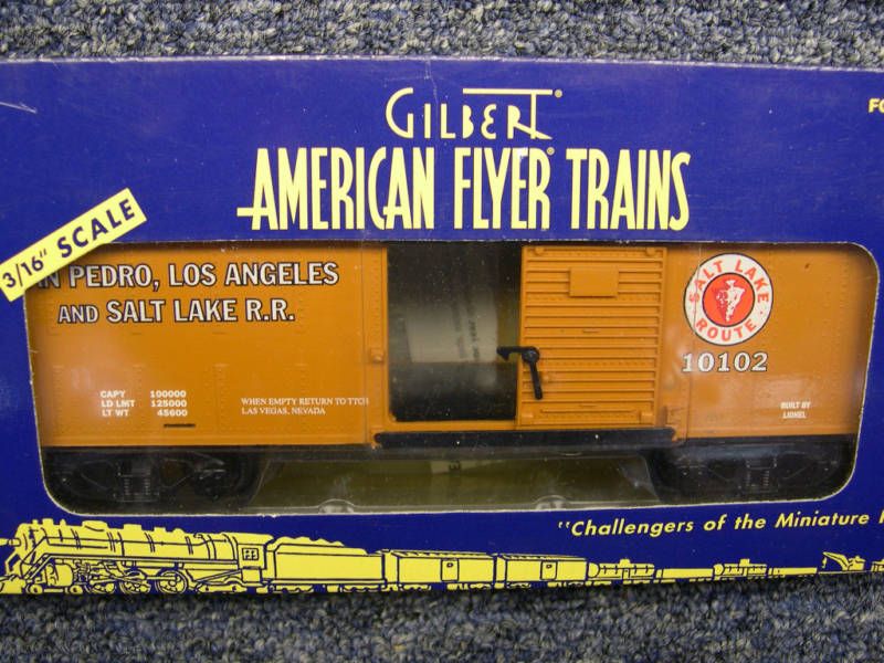 48225 American Flyer Salt Lake 02 TTOS Boxcar OB