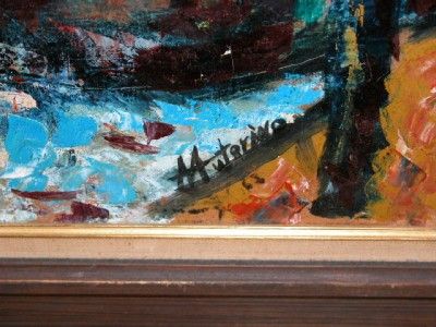 Michael Anthony Autorino Impressionist Oil Painting 2x3 Lambertville 