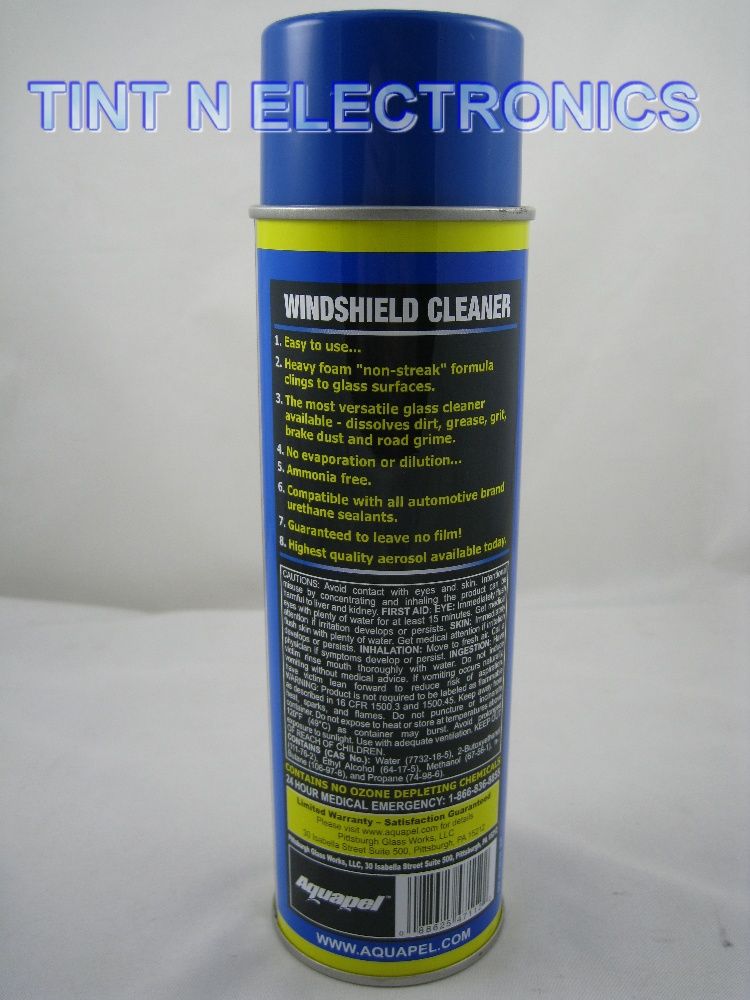 Aquapel Glass Windshield Cleaner Spray New