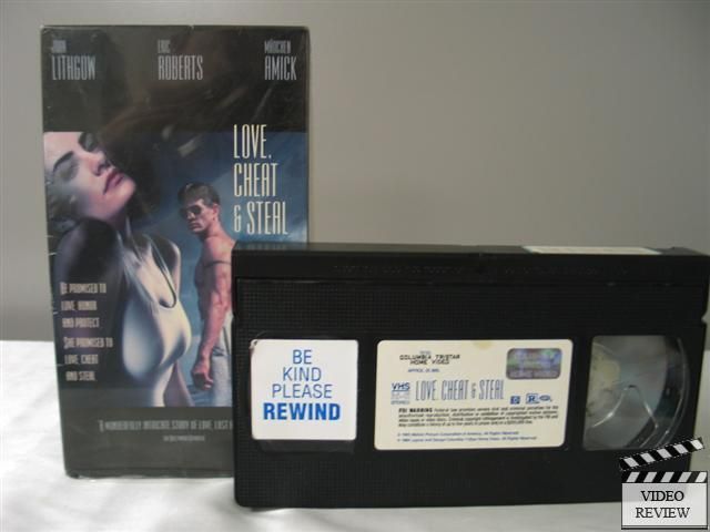   Steal VHS John Lithgow Eric Roberts Madchen Amick 043396787933