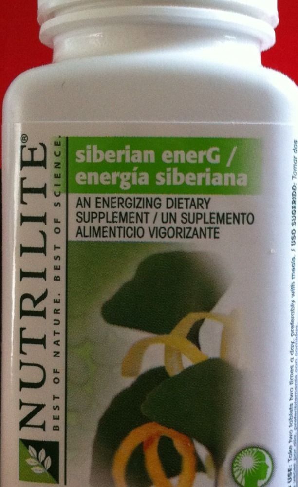 Amway Nutrilite Siberian Ginseng Ginkgo (ENERGY mood boost memory 