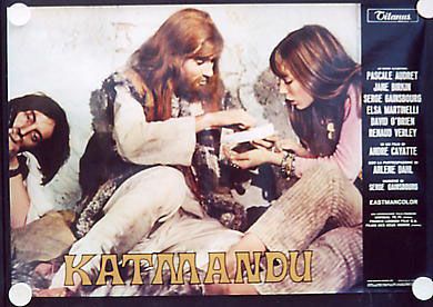 CS00 Katmandu Jane Birkin Gainsbourg 12 Orig Poster ITA