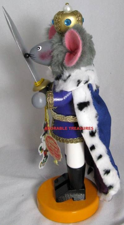 2010 SIGNED *Mouse King* SMOKER/NUTCRACKER FREE S/H NIB