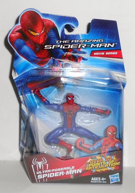   POSEABLE AMAZING SPIDER MAN MOVIE SERIES FIGURE ANDREW GARFIELD NEW