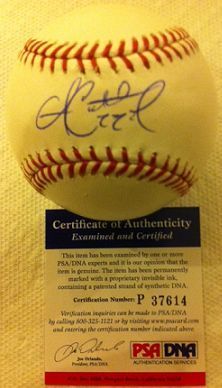 ANDREW MCCUTCHEN PSA/DNA AUTHENTICATED SIGNED MINT MAJOR LEAGUE 