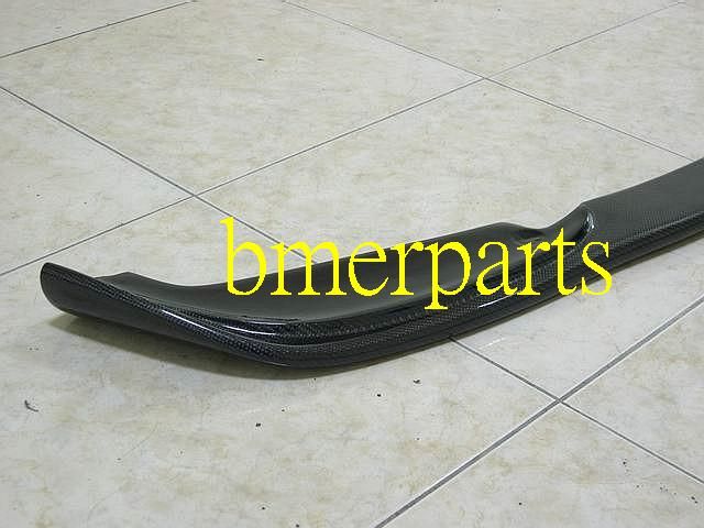 BMW E46 2001 2006 M3 Ha Style Carbon Fiber Front Lip Spoiler Coupe 