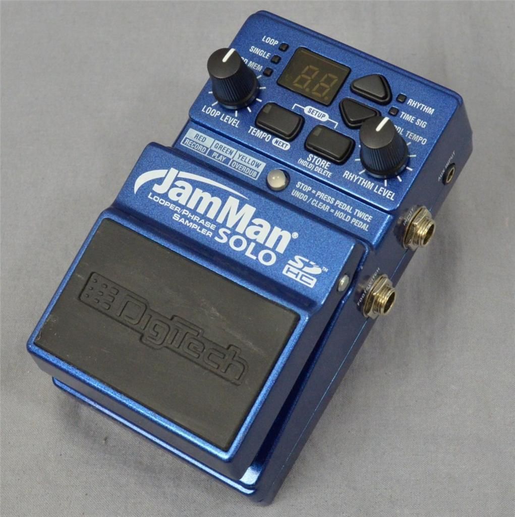 Digitech JamMan Solo JMS Looper Guitar Effects Pedal PD 7411