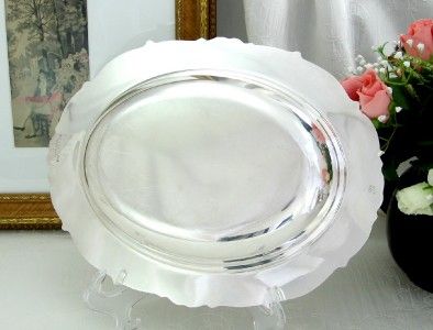 Amston Fine Silver Plate Entree Vegetable Serving Dish