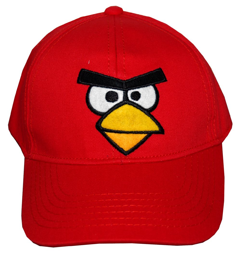 Angry Birds Robio Red Bird Face Video Game Adjustable Toddler Baseball 