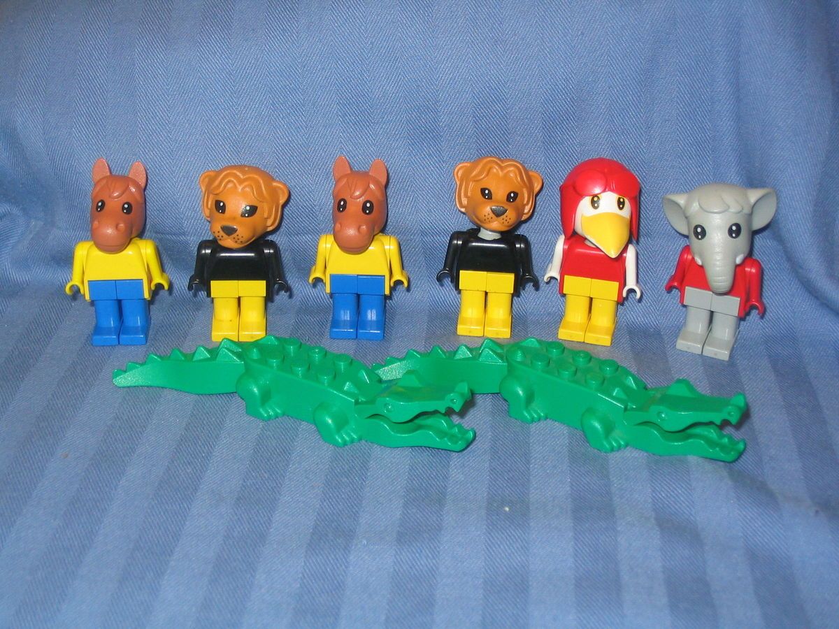 vintage lego animal figures
